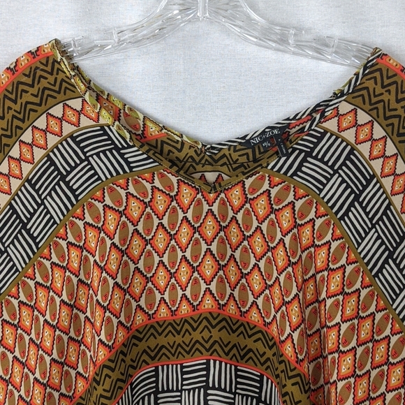 NIC+ZOE NORDSTROM TUNIC / CAFTAN TOP - Picture 5 of 10